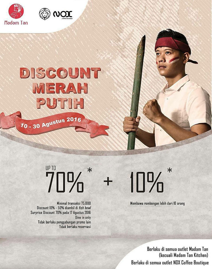 Discount Merah Putih